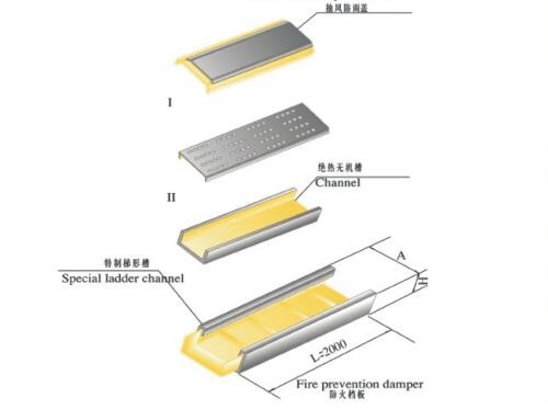 XQJ-QJNT-01B防火桥架直通