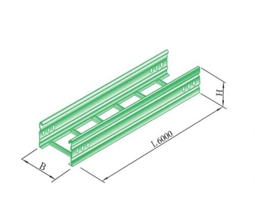 XQJ-DJ-T-A-01型梯级式大跨距汇线桥架