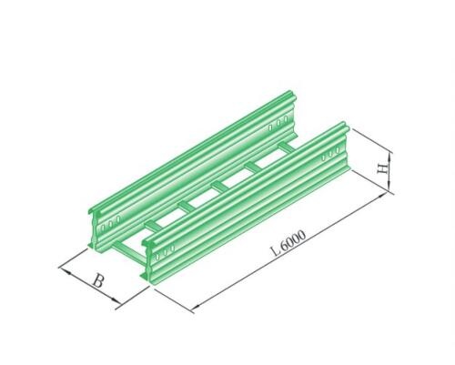 XQJ-DJ-T-B-01型梯级式大跨距汇线桥架